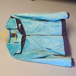 Women's The North Face jacket Oso Hoodie cozy fleece full zip size Medium